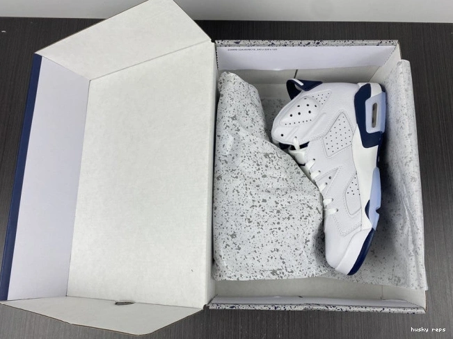 Rep Husky Retro 6 Jordan CT8529-141 Midnight (2022) Navy 0724
